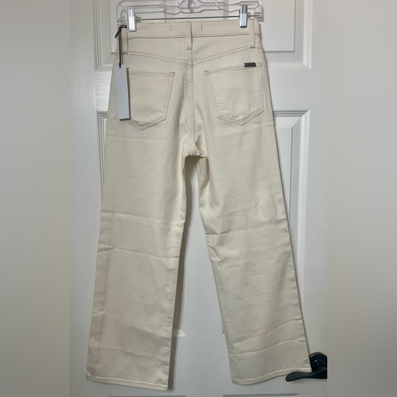 Joe’s Jeans “The Blake” High Rise, Wide Leg, Size 26, Ecru, NWT - Picture 14 of 16